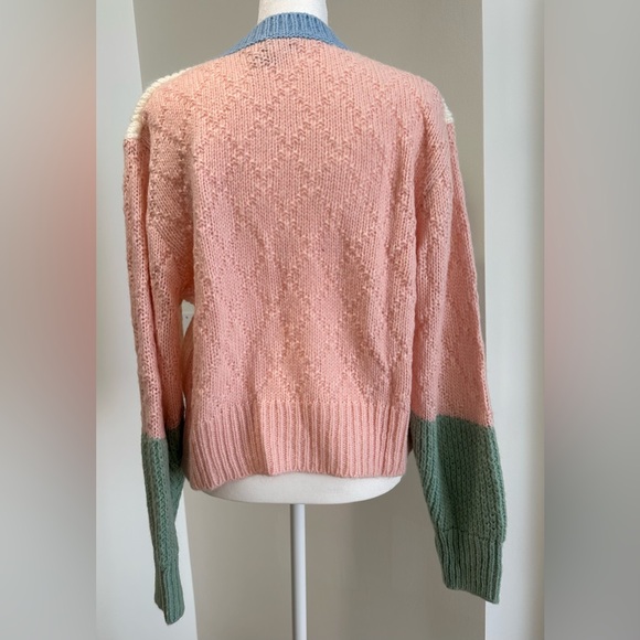 Sedge The Piper Sweater NWT SIZE MEDIUM 2024 collection color block - Picture 3 of 6